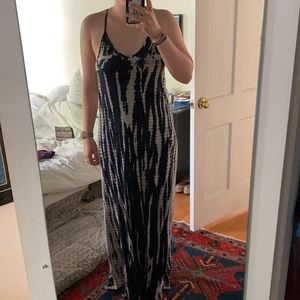 Floor length summer dress